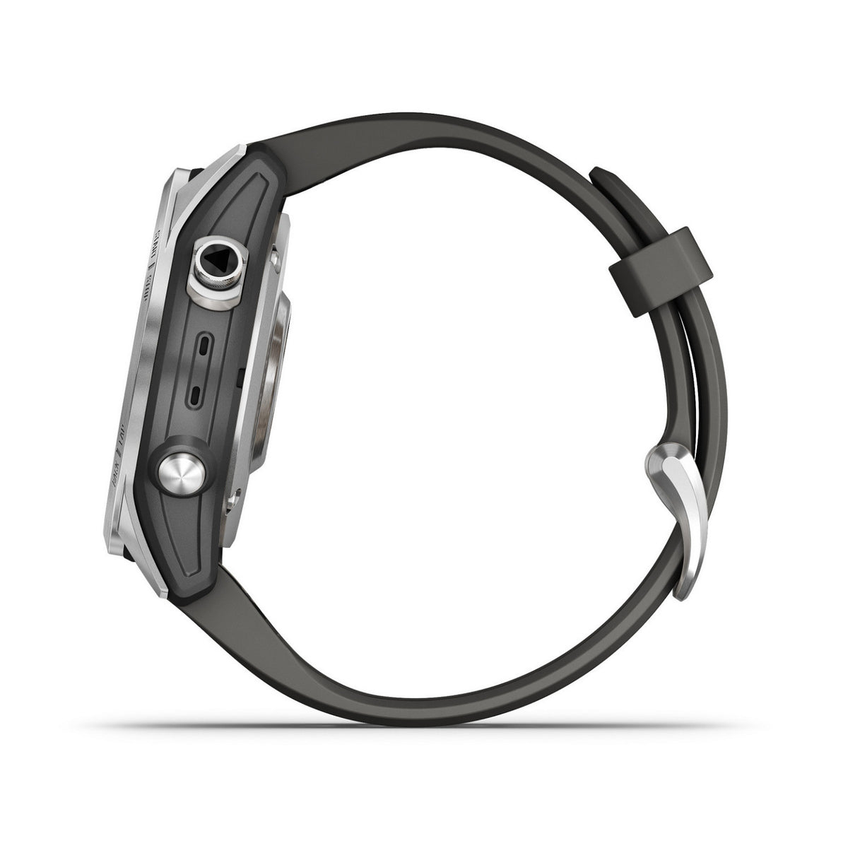 Garmin Fenix 7S Stainless Steel Smartwatch with Graphite Band