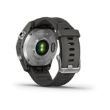 Garmin Fenix 7S Stainless Steel Smartwatch with Graphite Band