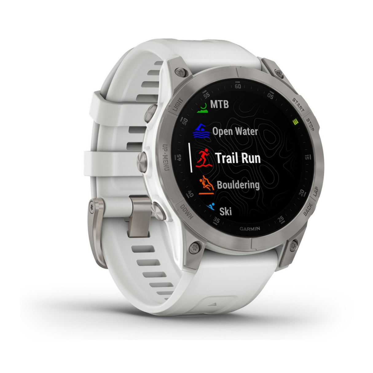 Garmin Epix Gen 2 Smartwatch (Sapphire White Titanium)