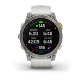 Garmin Epix Gen 2 Smartwatch (Sapphire White Titanium)