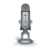 Blue Microphones Yeti Silver Premium Multi-Pattern USB Microphone w/Blue Voice