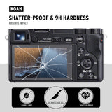Koah LCD Ultra Armor Screen Protector for Sony a6000, a6400 and a6600 Series Cameras