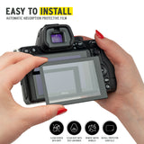 Koah LCD Ultra Armor Screen Protector for Nikon Z5, Z6, and Z7 Series and Panasonic S1 Series