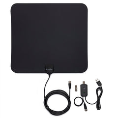 Knox Gear Ultra Thin Digital HDTV Antenna with Built-In Detachable Amplifier
