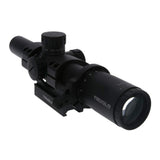 TruGlo Tru-Brite 30 Series 1-6x Illuminated Ring Dual-Color Mil-Dot Riflescope with Mount
