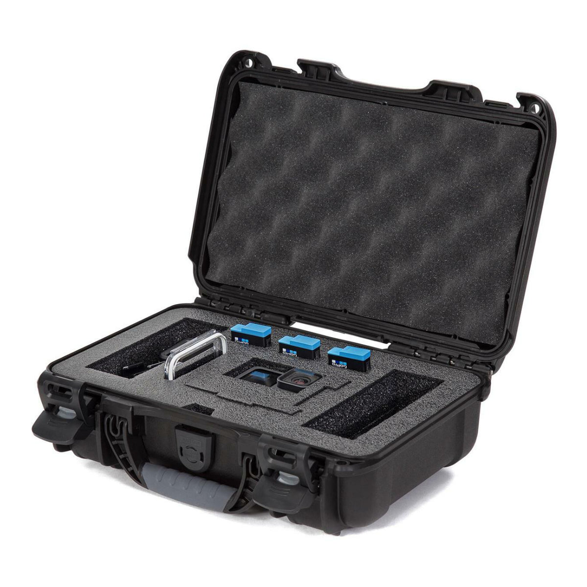 Nanuk 909 Waterproof Hard Case with Foam Insert for GoPro Hero 9 and 10 (Black)