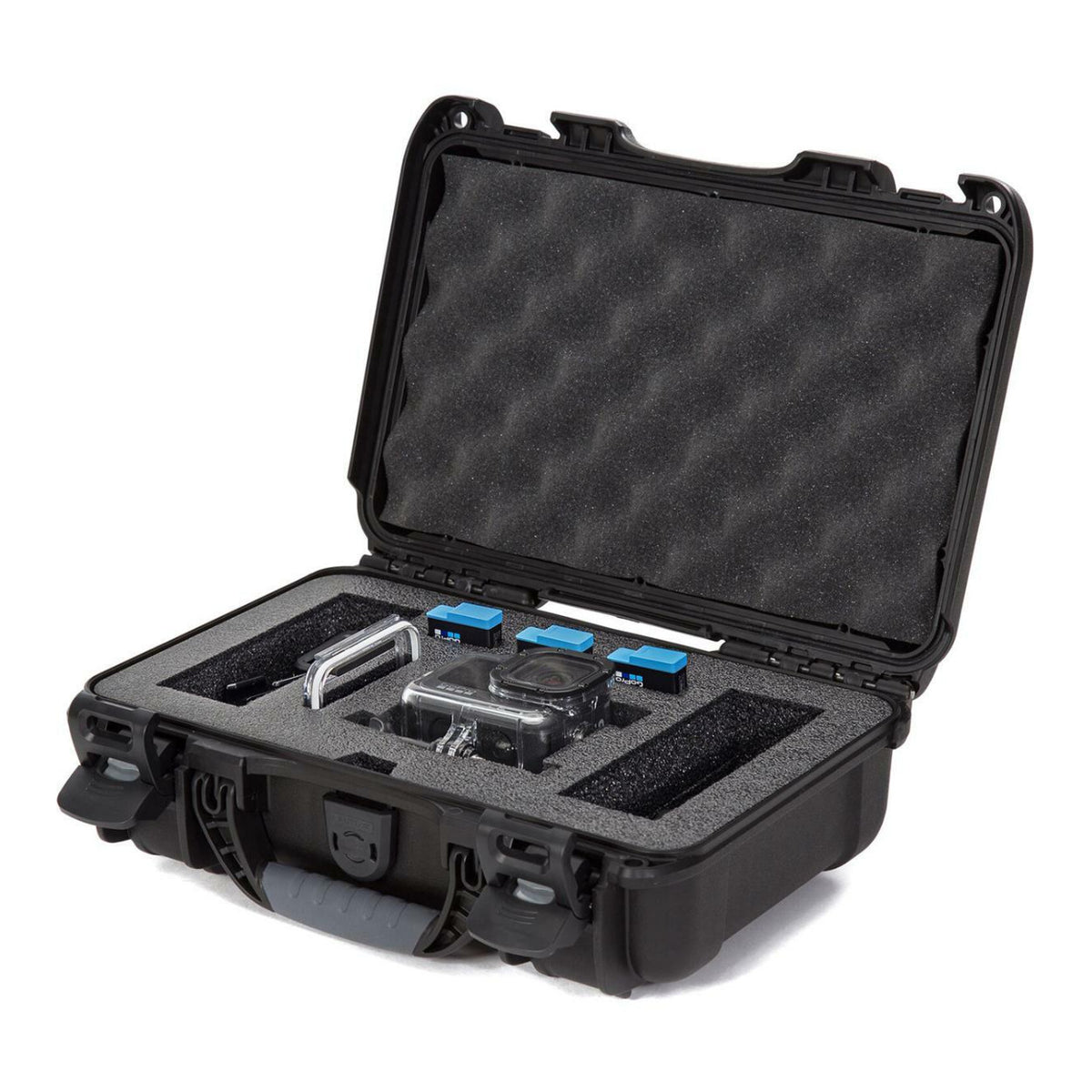 Nanuk 909 Waterproof Hard Case with Foam Insert for GoPro Hero 9 and 10 (Black)
