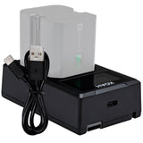 Sony 64GB UHS-II Tough G-Series SD Card (2-Pack) with Battery Pack and USB-C Charger Bundle