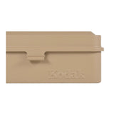 Kodak Steel 35mm and 120mm Film Roll Case (Holds 10 35mm or 8 120mm Rolls, Beige)