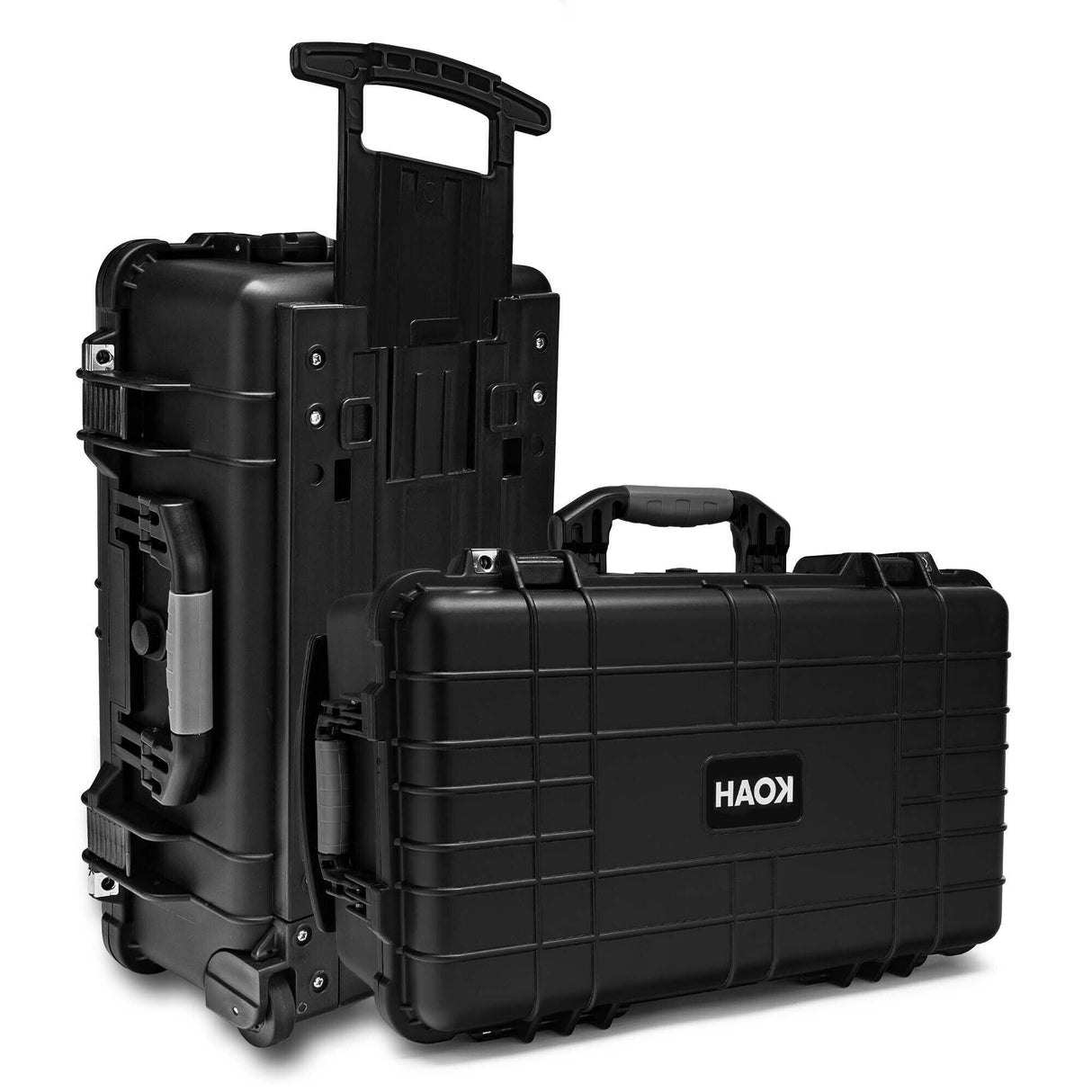 Koah Weatherproof Wheeled Hard Case with Customizable Foam (22 x 14 x 9 Inch)