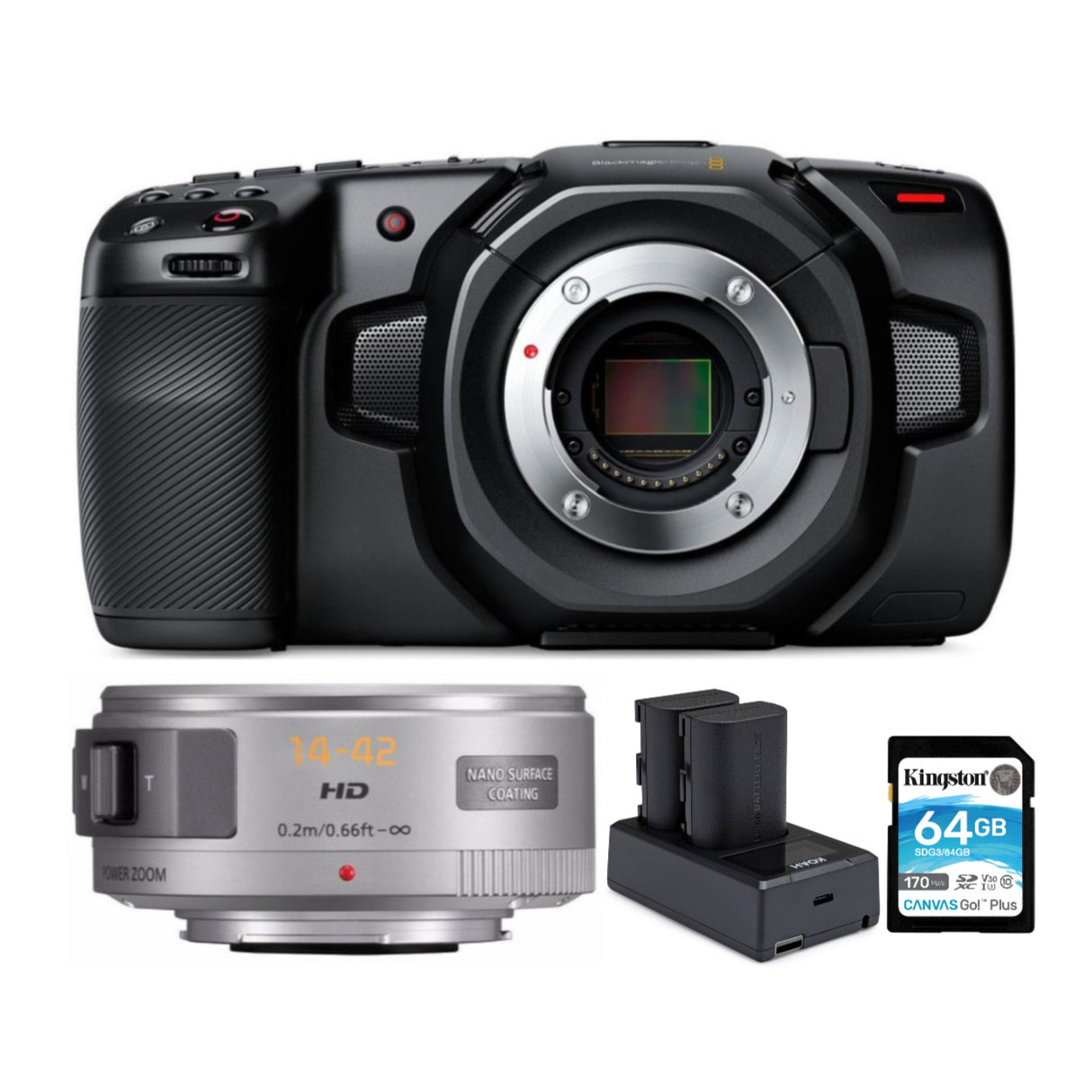 Blackmagic Design Pocket 4K Cinema Camera Bundle
