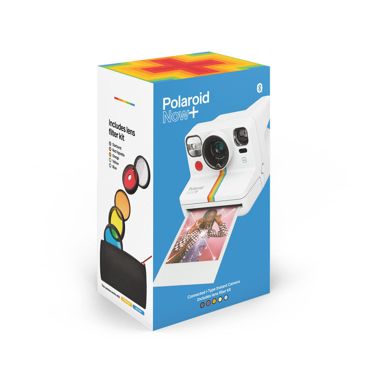 Polaroid NOW+ Instant Film Camera Deluxe with Color Instant Film and B&W Film Bundle