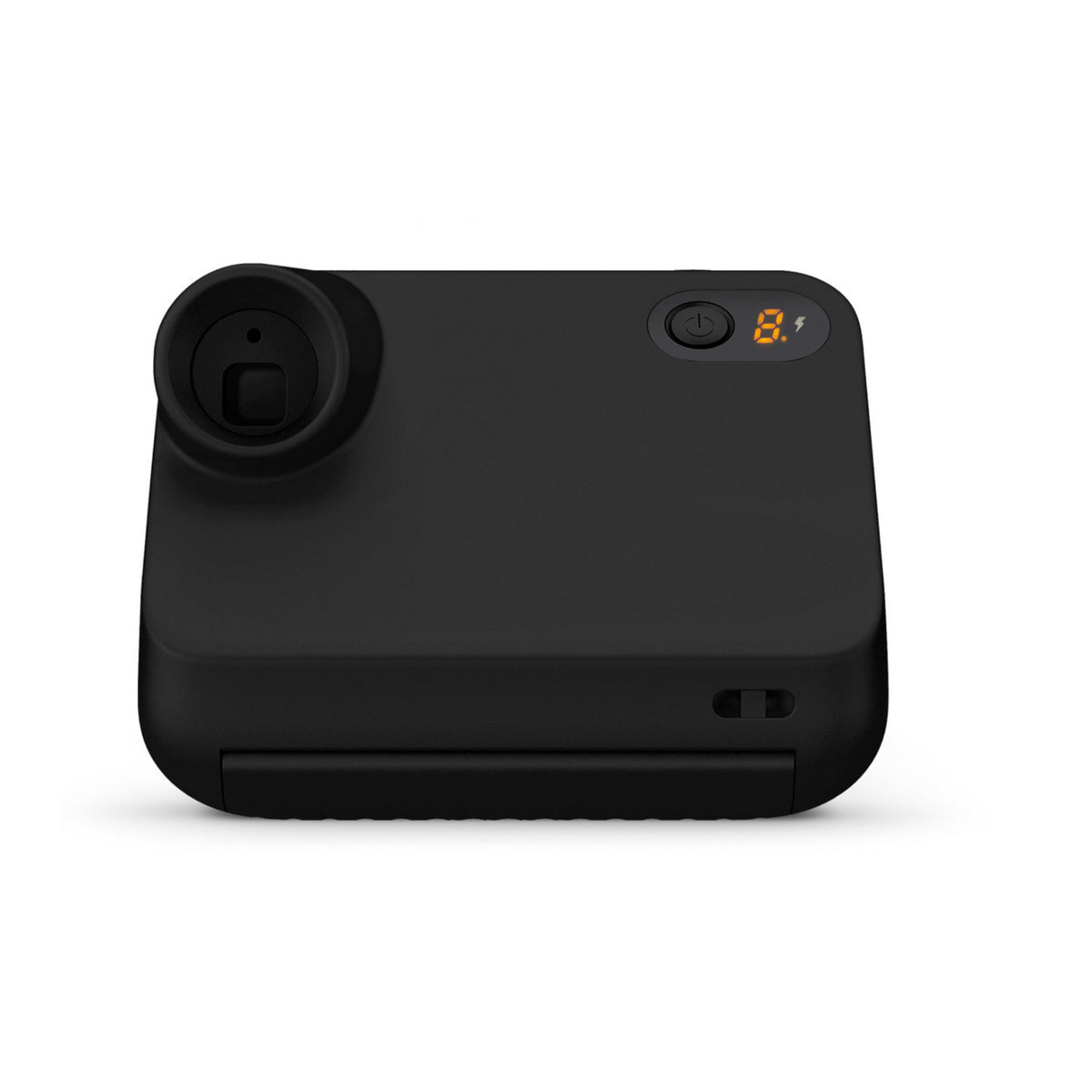 Polaroid Go Instant Camera (Black) with 5 Color Go Film Packs and PhotoBox