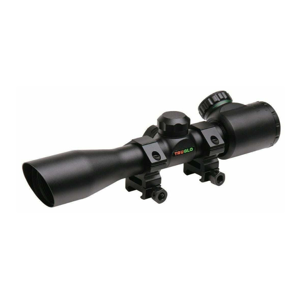 TruGlo 4x32mm Compact Crossbow Scope (Black)