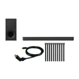 Sony HT-S400 2.1-Channel Soundbar with Subwoofer,HDMI High-Speed and Focus Camera Cable