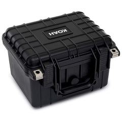 Koah Weatherproof Hard Case with Customizable Foam (10 x 9 x 7 Inch)