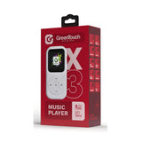 GreenTouch X3 MP3 Player (White)