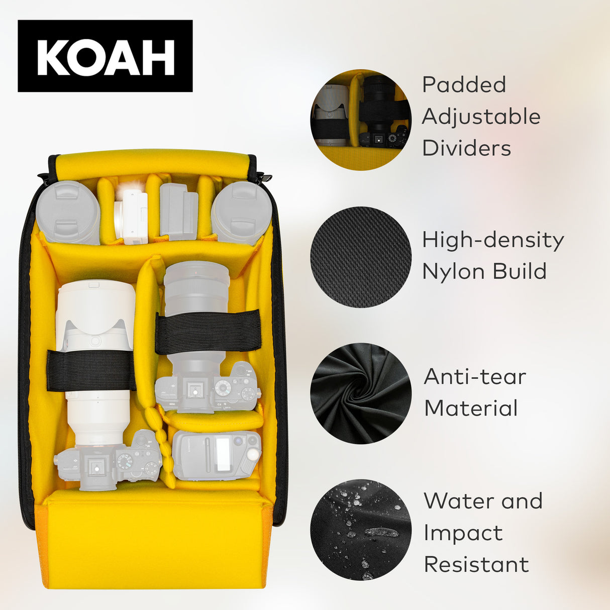 Koah Stillwell Avant-Garde Rover Camera Backpack
