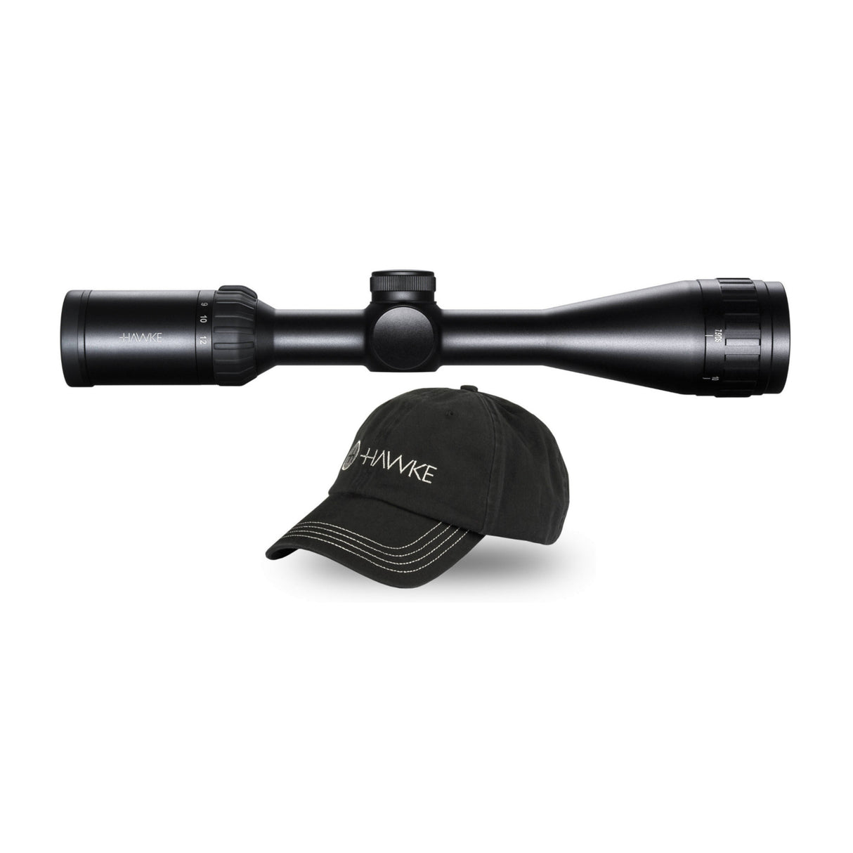 Hawke Sport Optics Airmax EV 4-12x40AO AMX Riflescope	with Cap