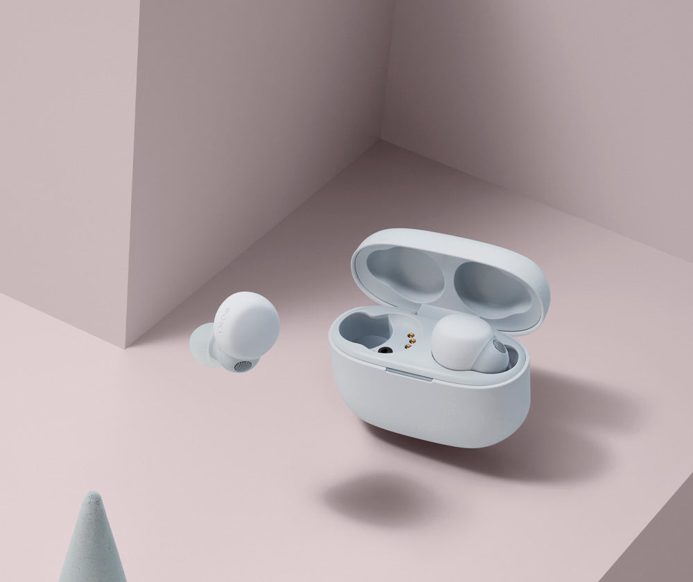 Sony LinkBuds S Truly Wireless Noise Canceling Earbud Headphones (White)