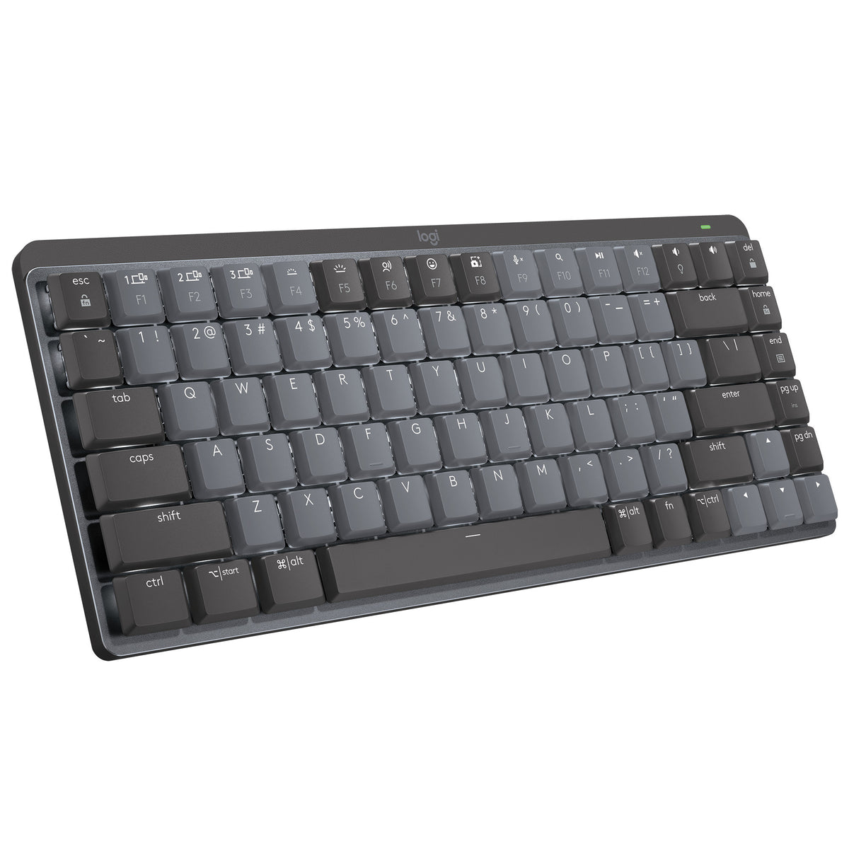 Logitech MX Keys Mechanical Mini Keyboard (Tactile) Bundle with Ergonomic Mouse