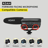Koah Shotgun Video Microphone Professional On Camera Mic