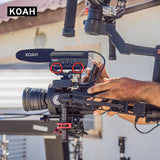Koah Shotgun Video Microphone Professional On Camera Mic
