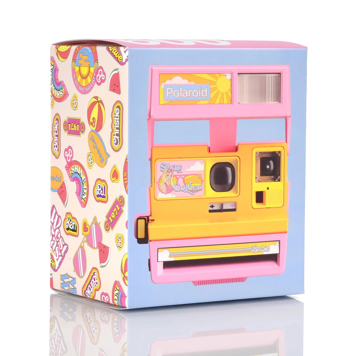 Polaroid 600 Instant Film Camera (Malibu Barbie) with Color Instant Film and Film Kit