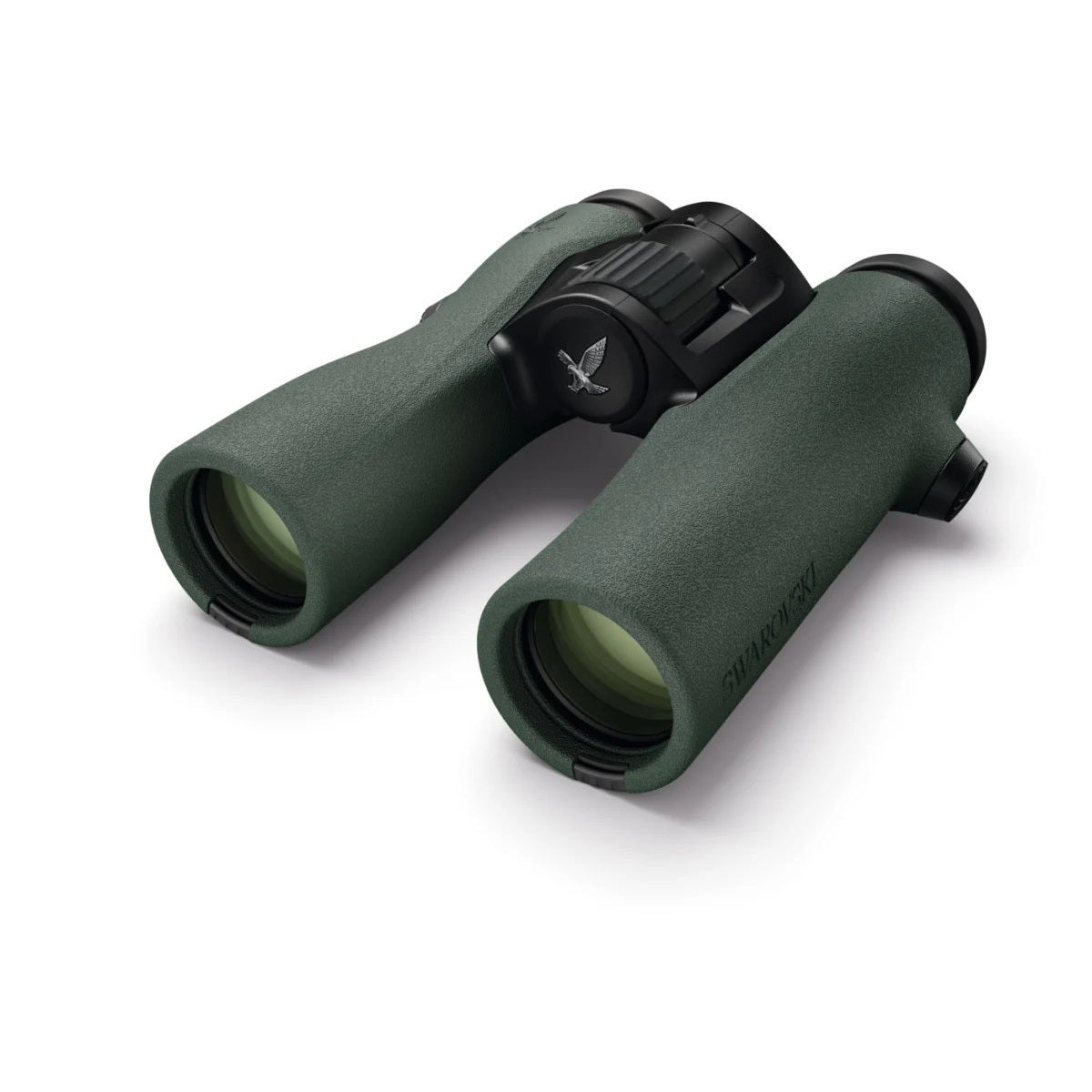 SWAROVSKI OPTIK NL Pure 8 x 32 Binocular (Green) with Forehead Rest and Cleaning Kit Bundle