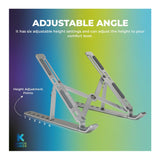 Kratos Power Aluminum Foldable Laptop Stand