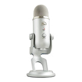 Blue Microphones Yeti Silver Premium Multi-Pattern USB Microphone w/Blue Voice