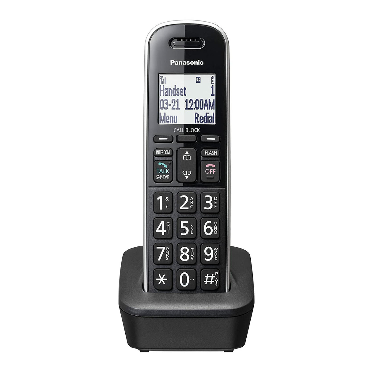 Panasonic Compact Cordless Add-on Handset for TGB85x Series