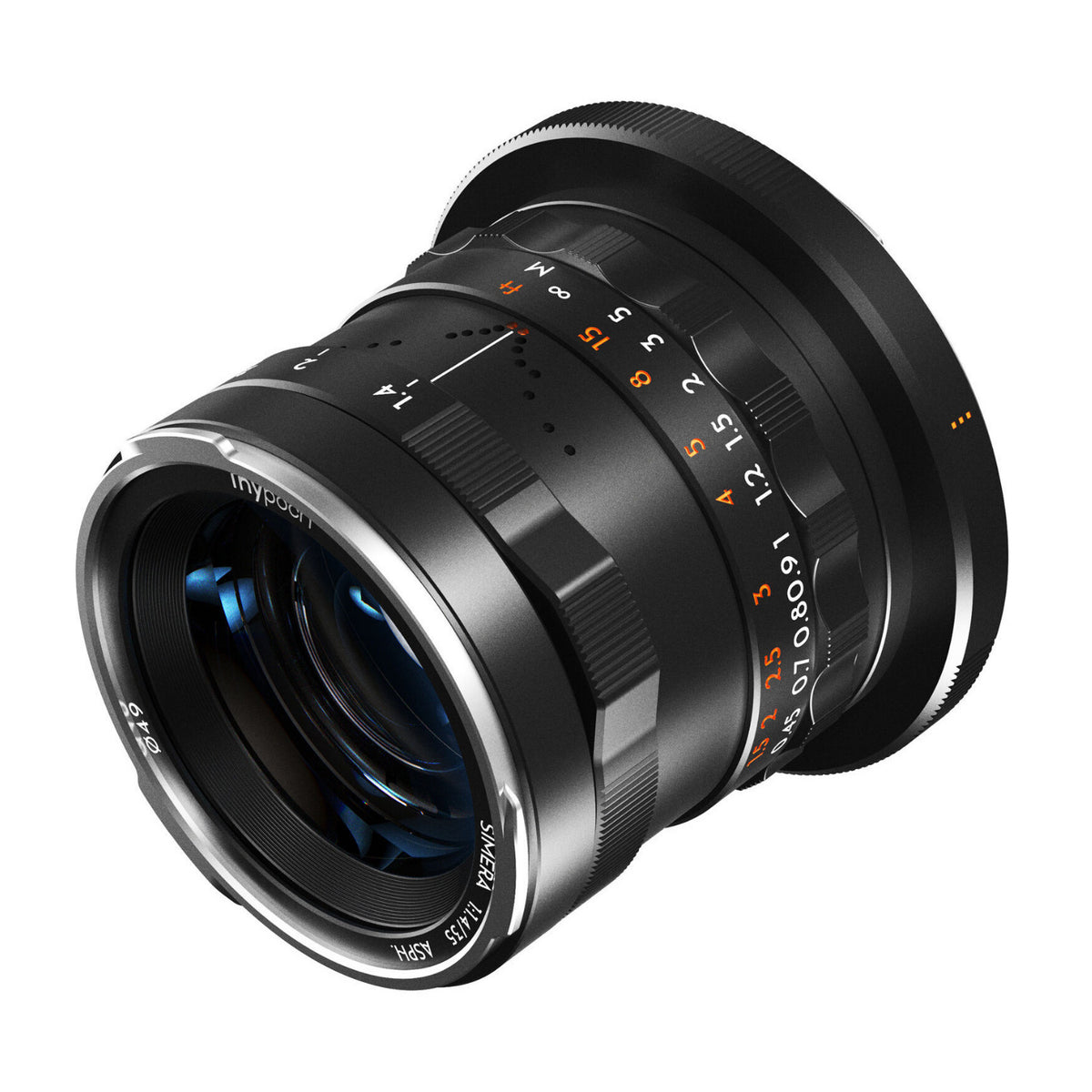 Thypoch Simera 35mm f/1.4 Prime Lens with Manual Focus and 49mm Filter Size (Canon RF Mount, Black)