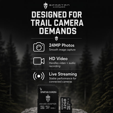 Spartan Camera 32GB Memory Card with Adapter and Card Reader Bundle