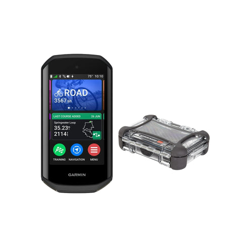 Garmin Edge 1050 Cycling Computer with Hard Case Bundle - 1