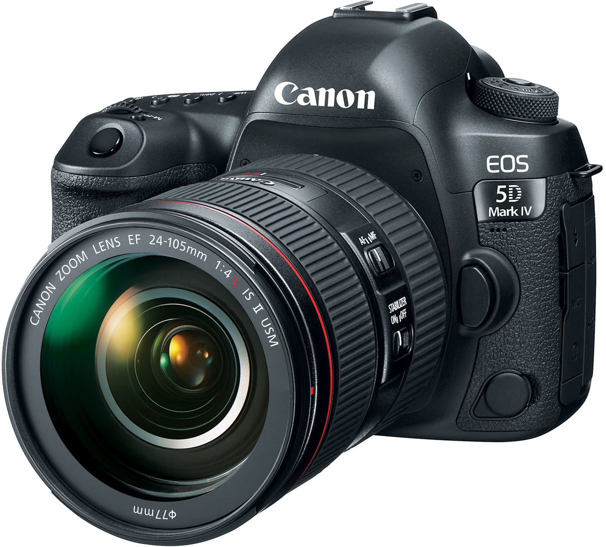 Canon EOS 5D Mark IV DSLR Camera with EF 24-105mm f/4L IS II USM Lens