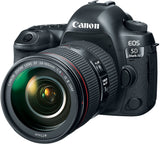 Canon EOS 5D Mark IV DSLR Camera with EF 24-105mm f/4L IS II USM Lens
