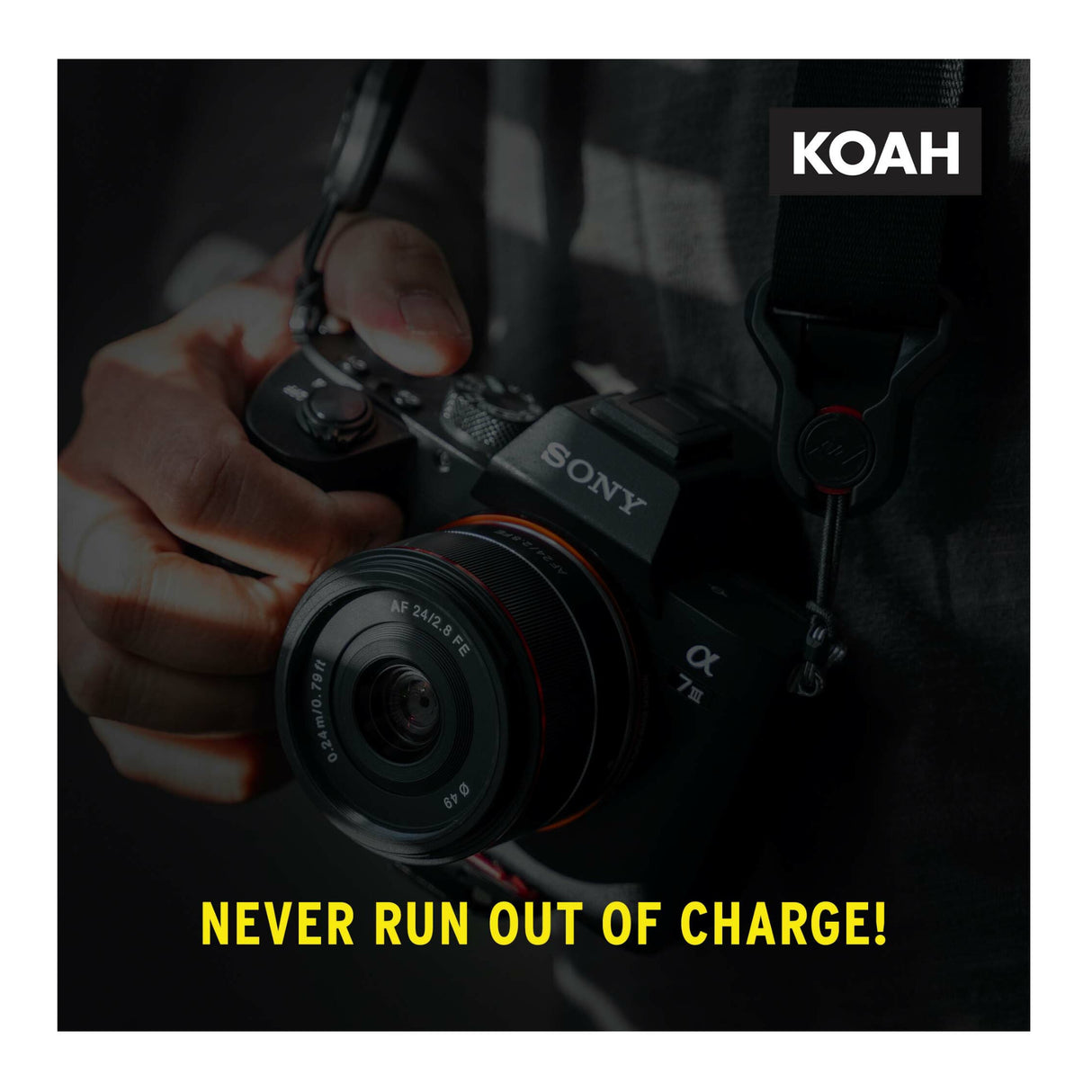 Koah PRO Rechargeable 1300mAh Battery (2-Pack) and Dual Charger for Sony NP-FW50