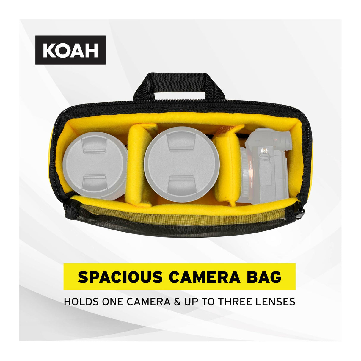 Koah Fulton Precision Shoulder Messenger Camera Bag for Professional Photographers