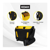 Koah Fulton Precision Shoulder Messenger Camera Bag for Professional Photographers