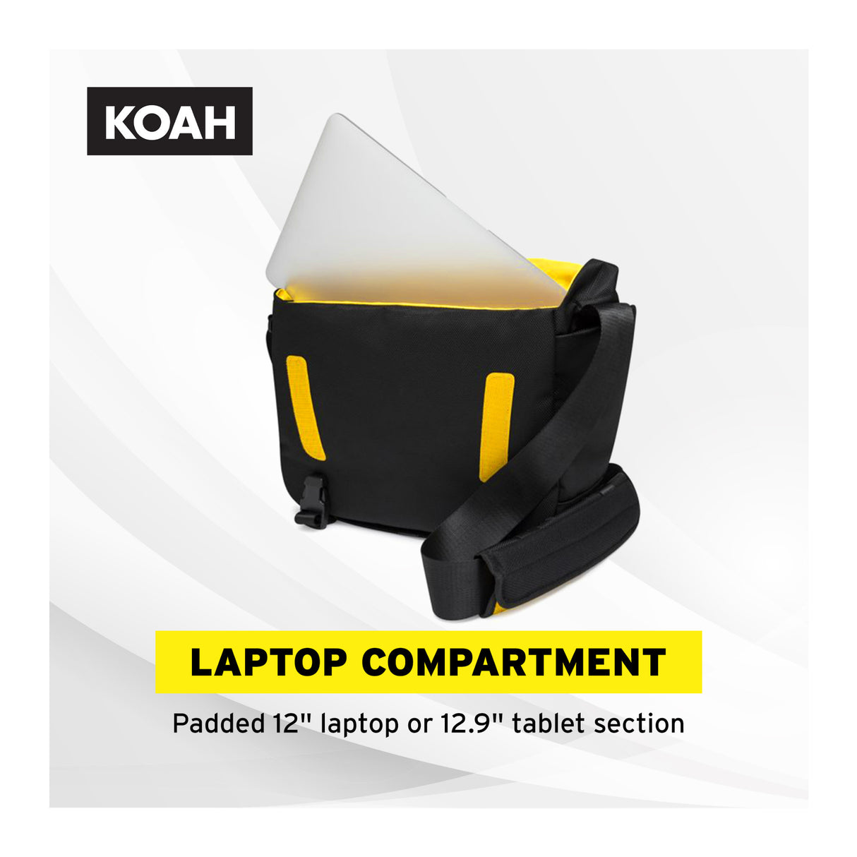 Koah Fulton Precision Shoulder Messenger Camera Bag for Professional Photographers