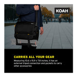 Koah Fulton Precision Shoulder Messenger Camera Bag for Professional Photographers