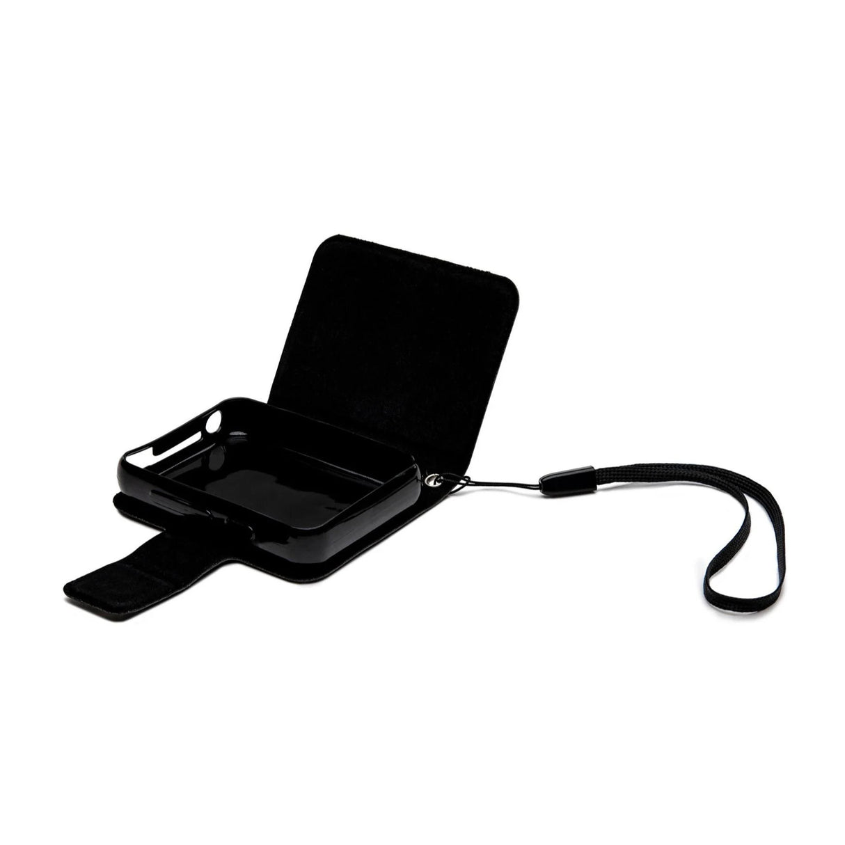 Samvix Smartbass Leather Book Case for Q3 Kosher MP3 Player (Black)