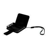 Samvix Smartbass Leather Book Case for Q3 Kosher MP3 Player (Black)