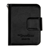 Samvix Smartbass Leather Book Case for Q3 Kosher MP3 Player (Black)