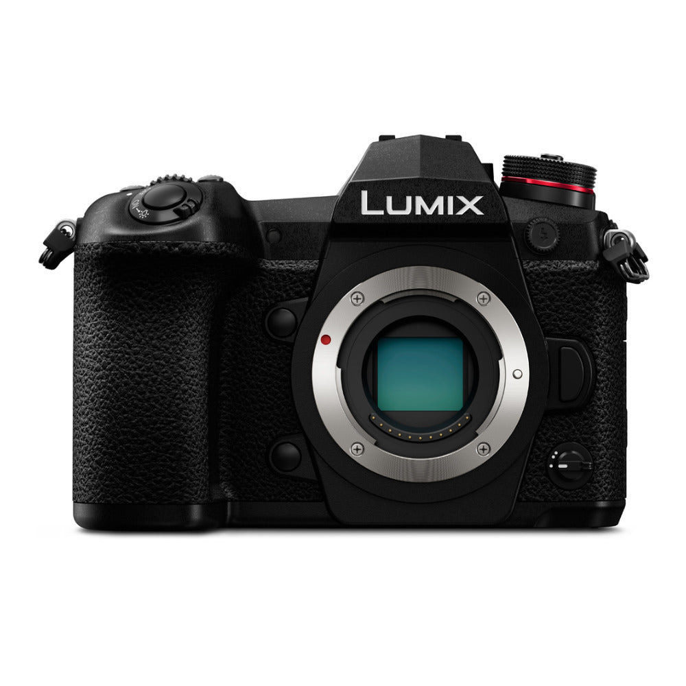 Panasonic LUMIX G9 20.3MP Mirrorless Camera Body with Camera Bag, Battery and Memory Card