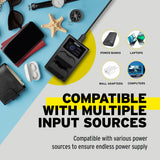 Koah Rechargeable 2250mAh Replacement Batteries for Nikon EN-EL15c (2-Pack) and Dual LCD Charger