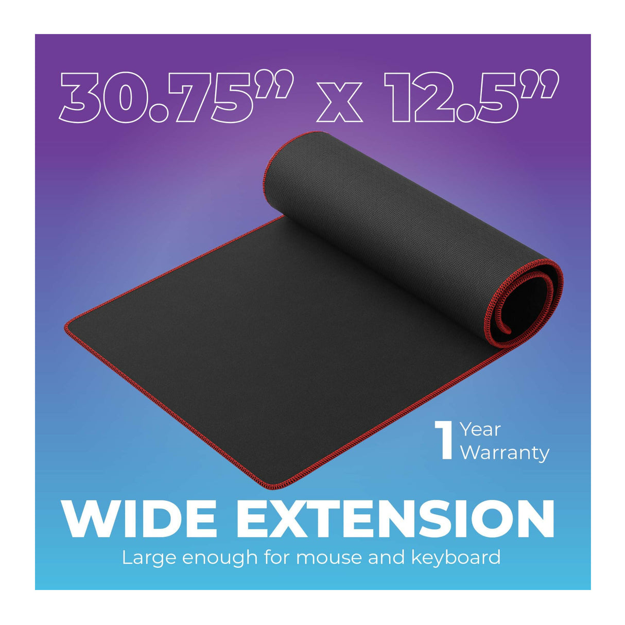 Kratos Power Extended Mouse Pad (31"x12")