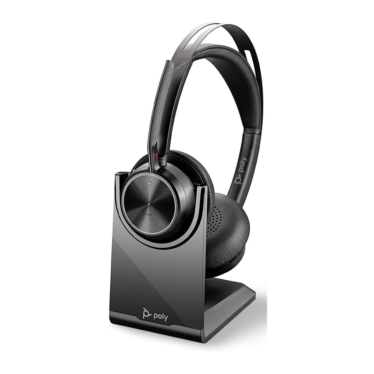 Plantronics Poly Voyager Focus 2 UC USB-A Headset with Stand