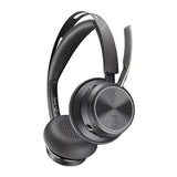 Plantronics Poly Voyager Focus 2 UC USB-A Headset with Stand